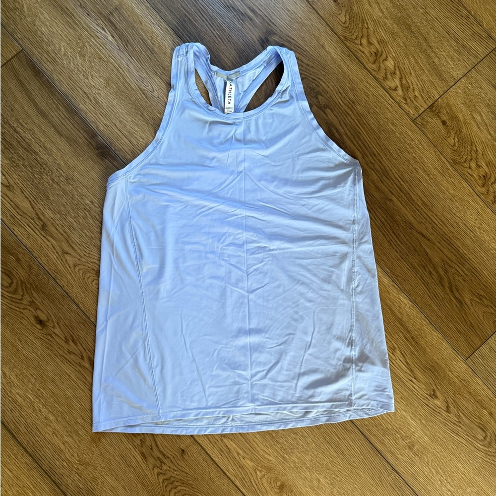 Athleta Blue Train Tank Top - Size Medium Tall MT